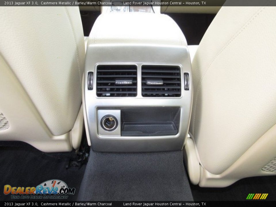 2013 Jaguar XF 3.0 Cashmere Metallic / Barley/Warm Charcoal Photo #16