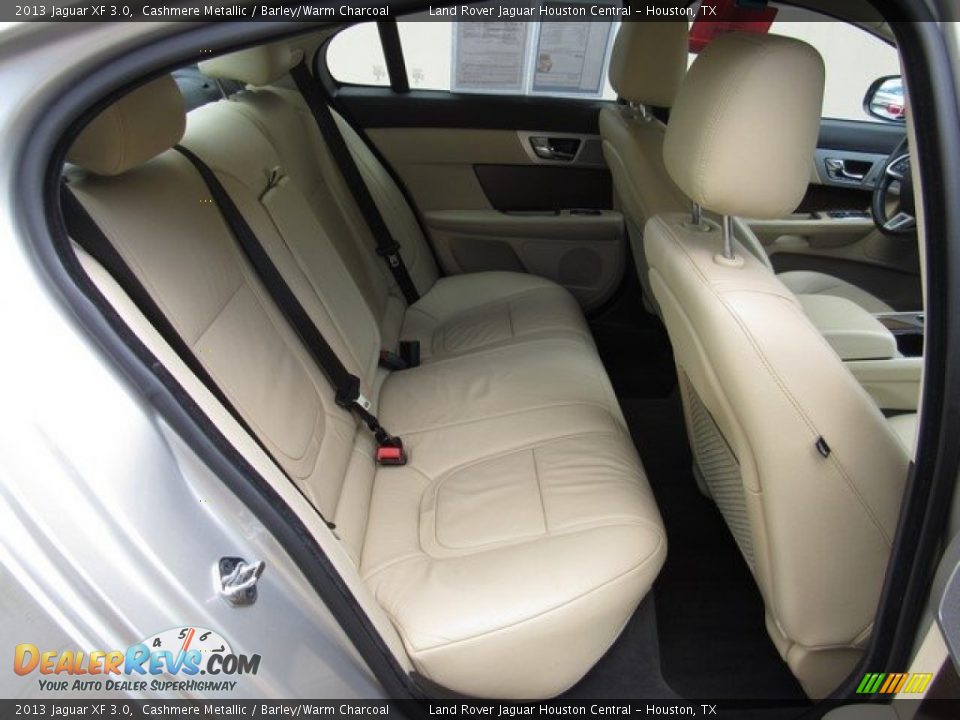 2013 Jaguar XF 3.0 Cashmere Metallic / Barley/Warm Charcoal Photo #20