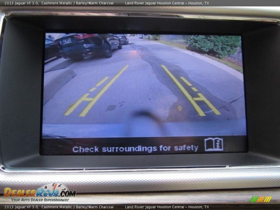 2013 Jaguar XF 3.0 Cashmere Metallic / Barley/Warm Charcoal Photo #34