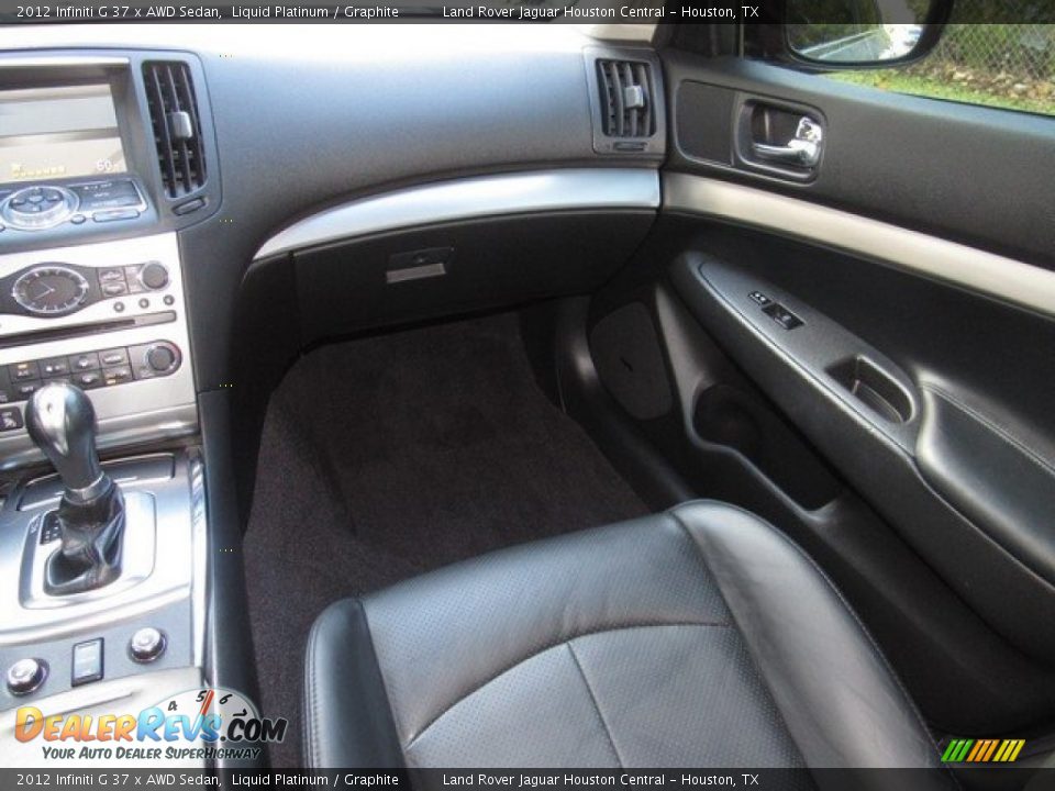 2012 Infiniti G 37 x AWD Sedan Liquid Platinum / Graphite Photo #15