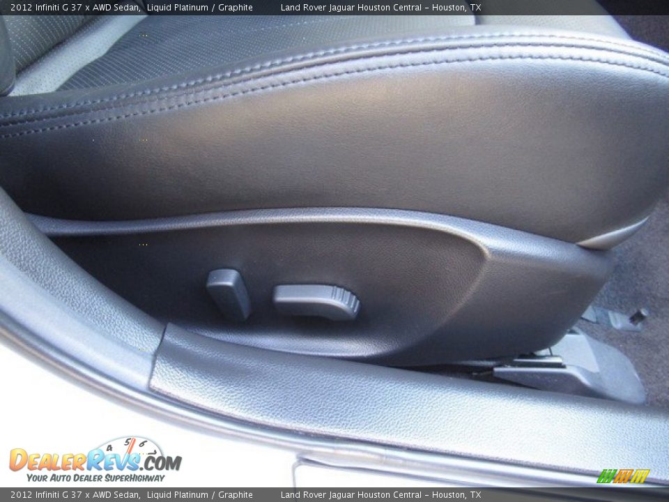 2012 Infiniti G 37 x AWD Sedan Liquid Platinum / Graphite Photo #19