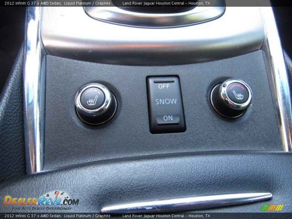 2012 Infiniti G 37 x AWD Sedan Liquid Platinum / Graphite Photo #33