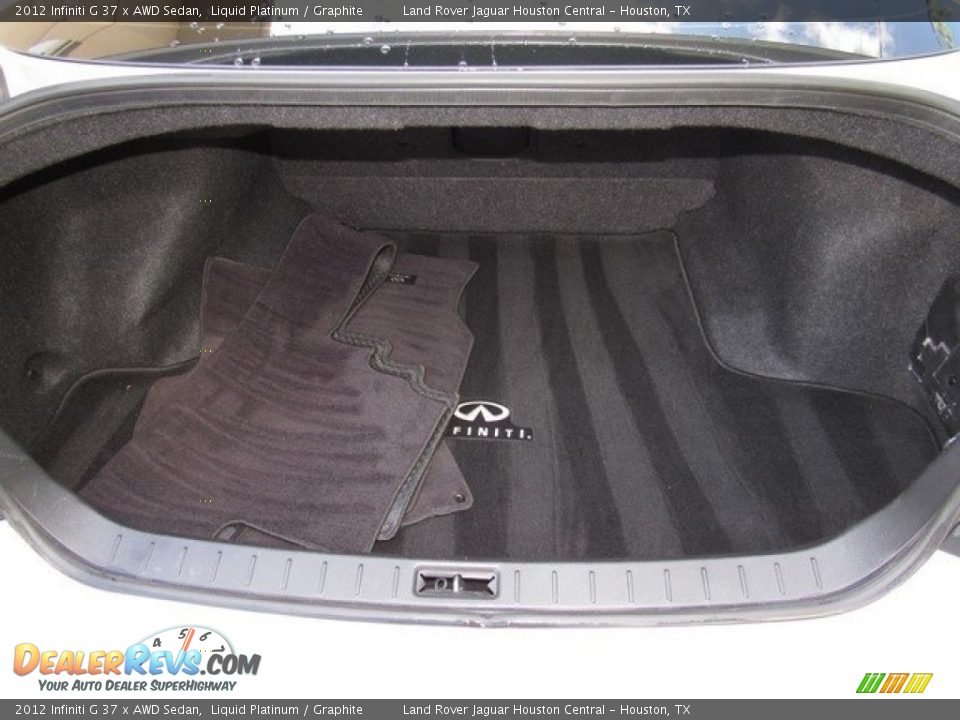 2012 Infiniti G 37 x AWD Sedan Liquid Platinum / Graphite Photo #34
