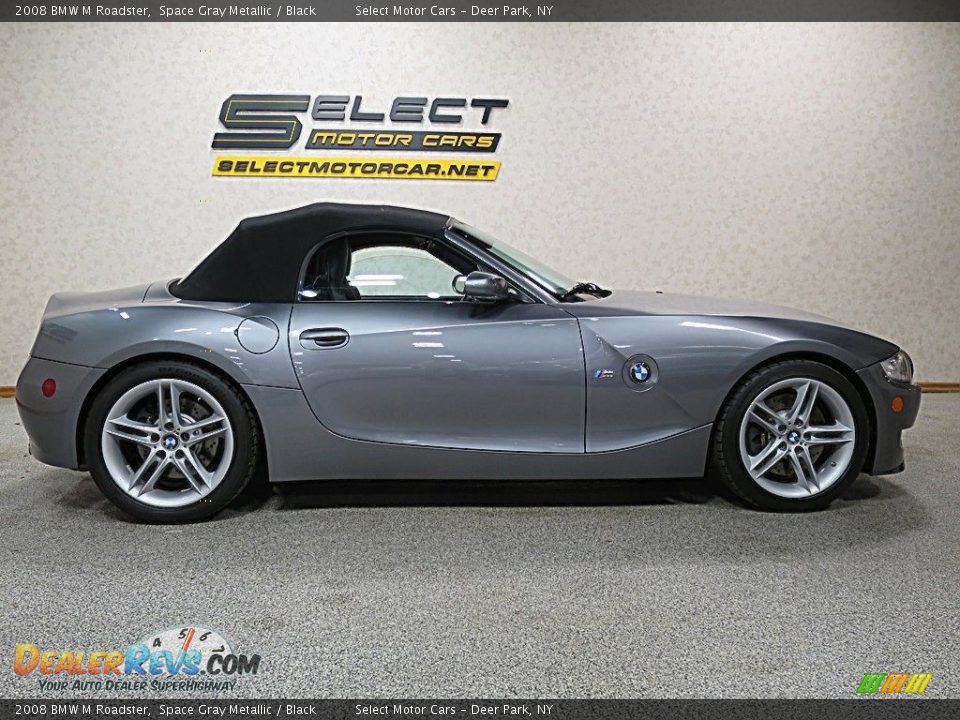 2008 BMW M Roadster Space Gray Metallic / Black Photo #4