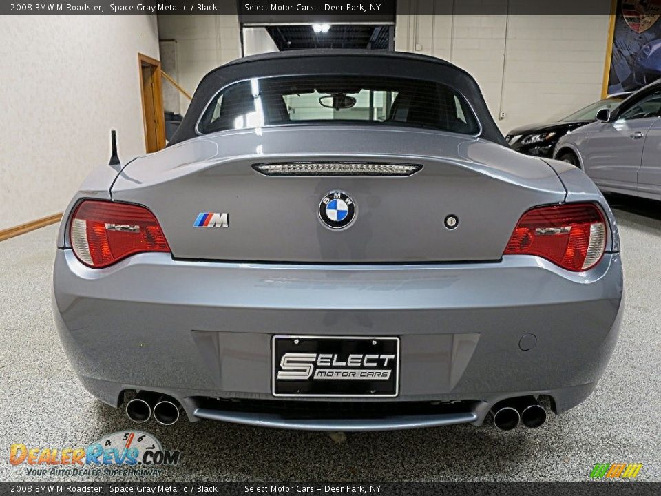 2008 BMW M Roadster Space Gray Metallic / Black Photo #5