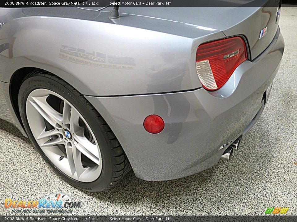 2008 BMW M Roadster Space Gray Metallic / Black Photo #7