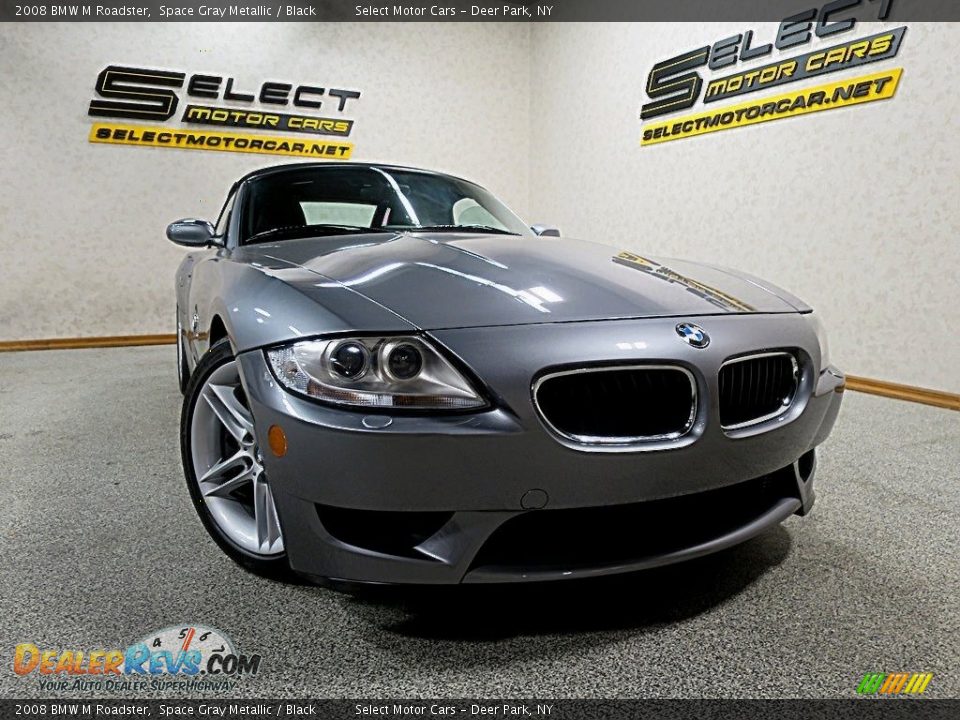 2008 BMW M Roadster Space Gray Metallic / Black Photo #10