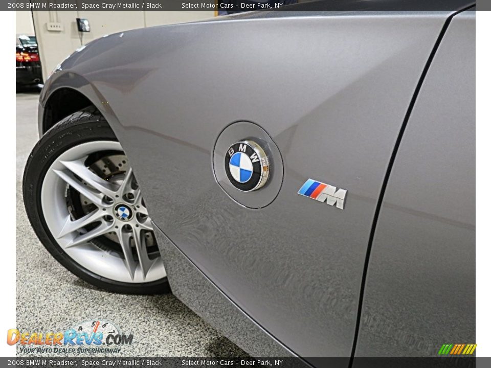 2008 BMW M Roadster Space Gray Metallic / Black Photo #11