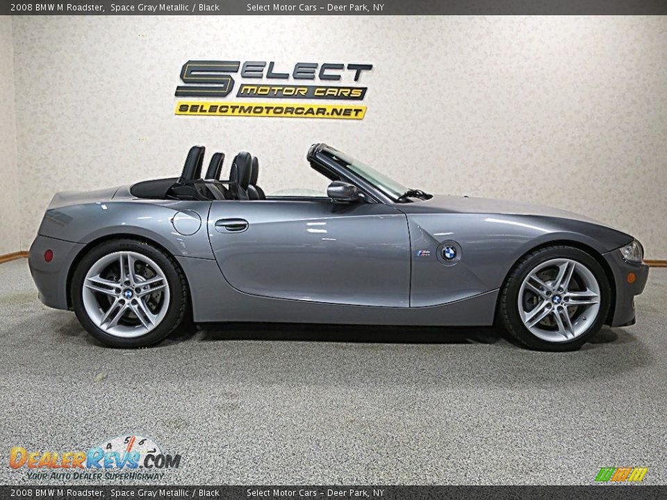 2008 BMW M Roadster Space Gray Metallic / Black Photo #13