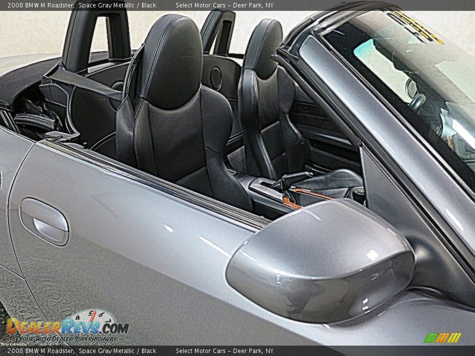 2008 BMW M Roadster Space Gray Metallic / Black Photo #15