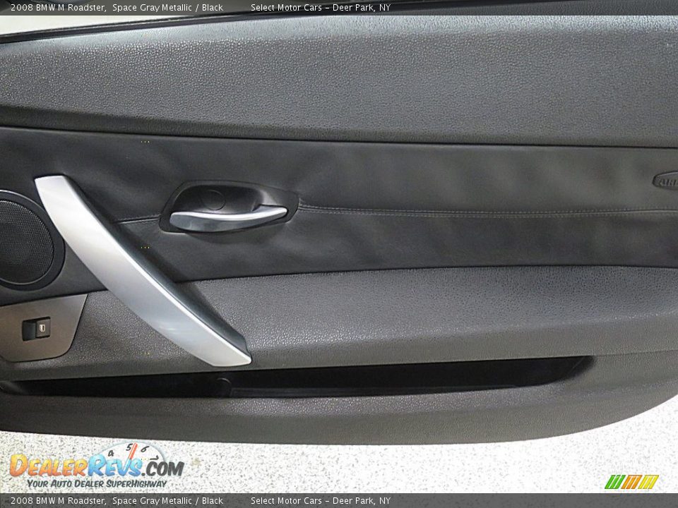 2008 BMW M Roadster Space Gray Metallic / Black Photo #19