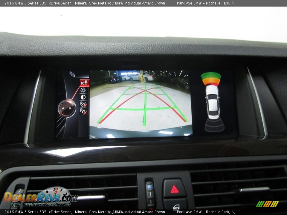 2016 BMW 5 Series 535i xDrive Sedan Mineral Grey Metallic / BMW Individual Amaro Brown Photo #26