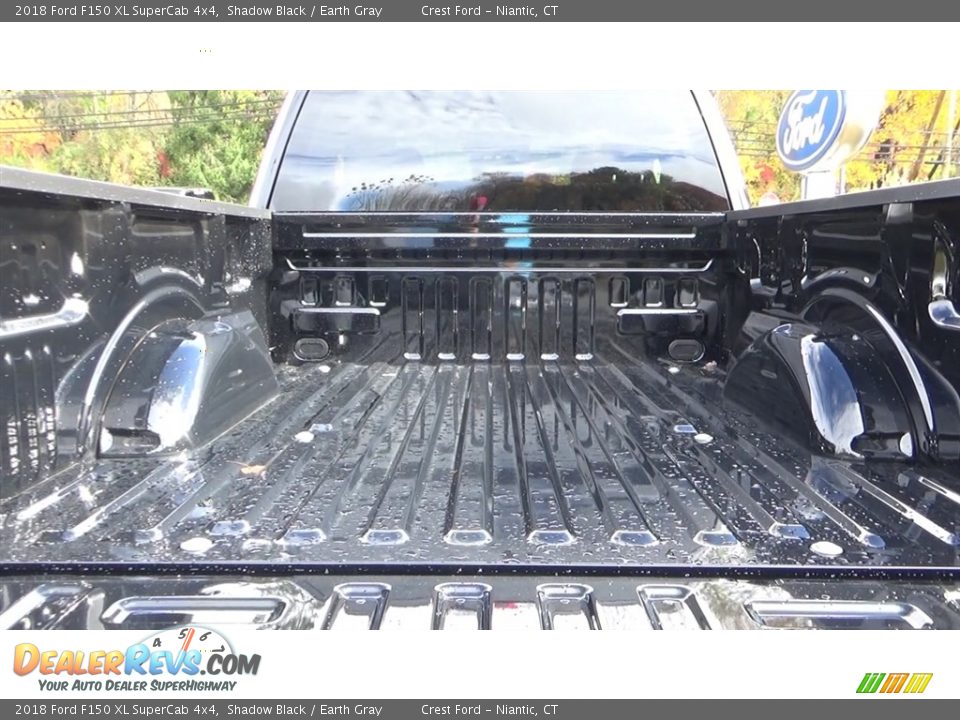 2018 Ford F150 XL SuperCab 4x4 Shadow Black / Earth Gray Photo #20