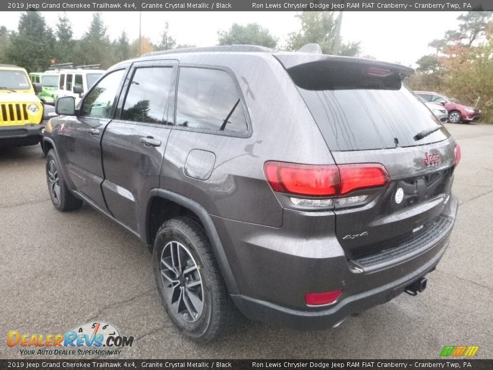 2019 Jeep Grand Cherokee Trailhawk 4x4 Granite Crystal Metallic / Black Photo #3