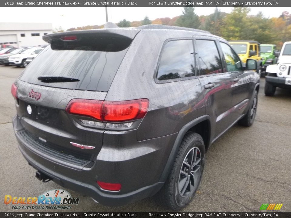 2019 Jeep Grand Cherokee Trailhawk 4x4 Granite Crystal Metallic / Black Photo #5