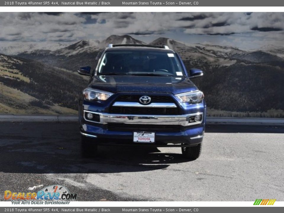 2018 Toyota 4Runner SR5 4x4 Nautical Blue Metallic / Black Photo #2
