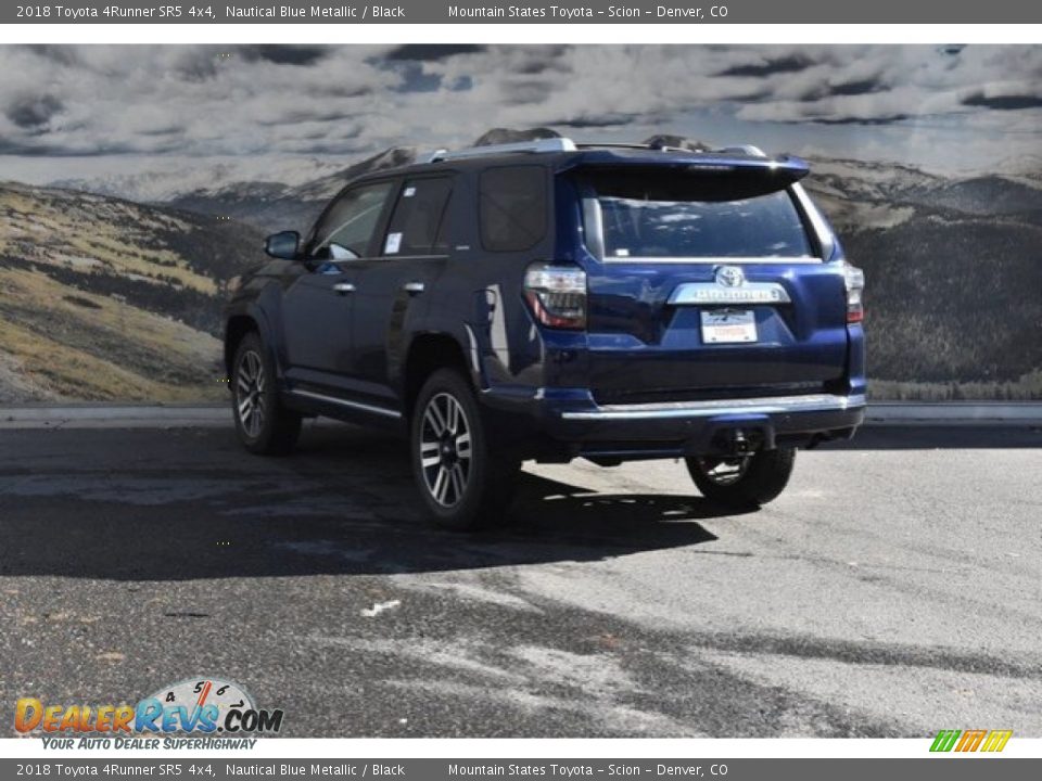 2018 Toyota 4Runner SR5 4x4 Nautical Blue Metallic / Black Photo #3
