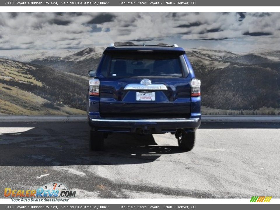 2018 Toyota 4Runner SR5 4x4 Nautical Blue Metallic / Black Photo #4