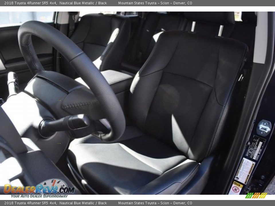 2018 Toyota 4Runner SR5 4x4 Nautical Blue Metallic / Black Photo #7