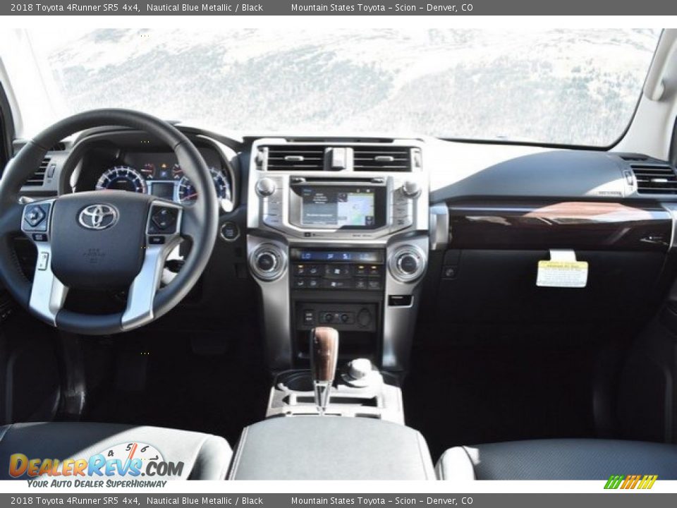 2018 Toyota 4Runner SR5 4x4 Nautical Blue Metallic / Black Photo #8
