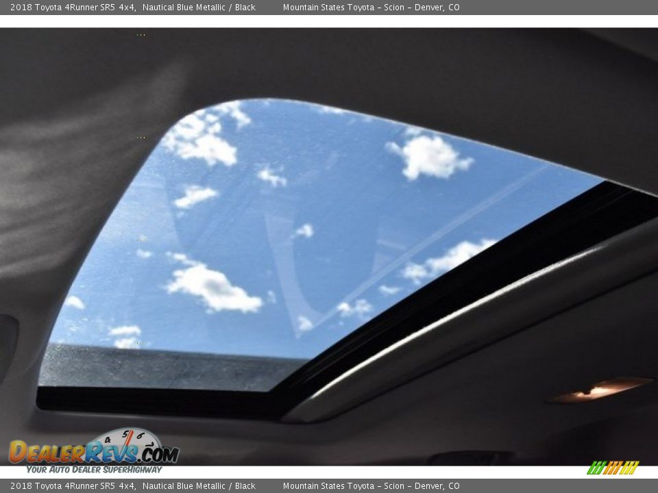 2018 Toyota 4Runner SR5 4x4 Nautical Blue Metallic / Black Photo #9