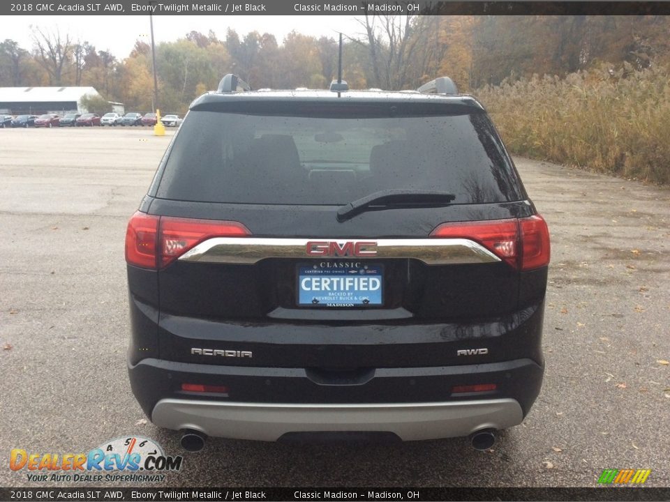 2018 GMC Acadia SLT AWD Ebony Twilight Metallic / Jet Black Photo #5