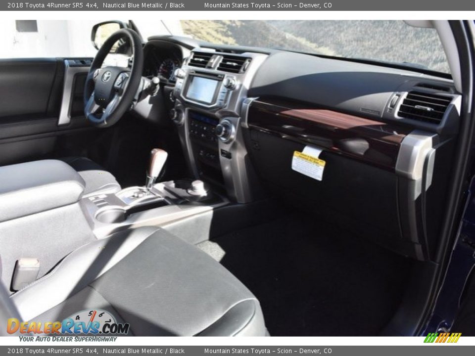 2018 Toyota 4Runner SR5 4x4 Nautical Blue Metallic / Black Photo #11