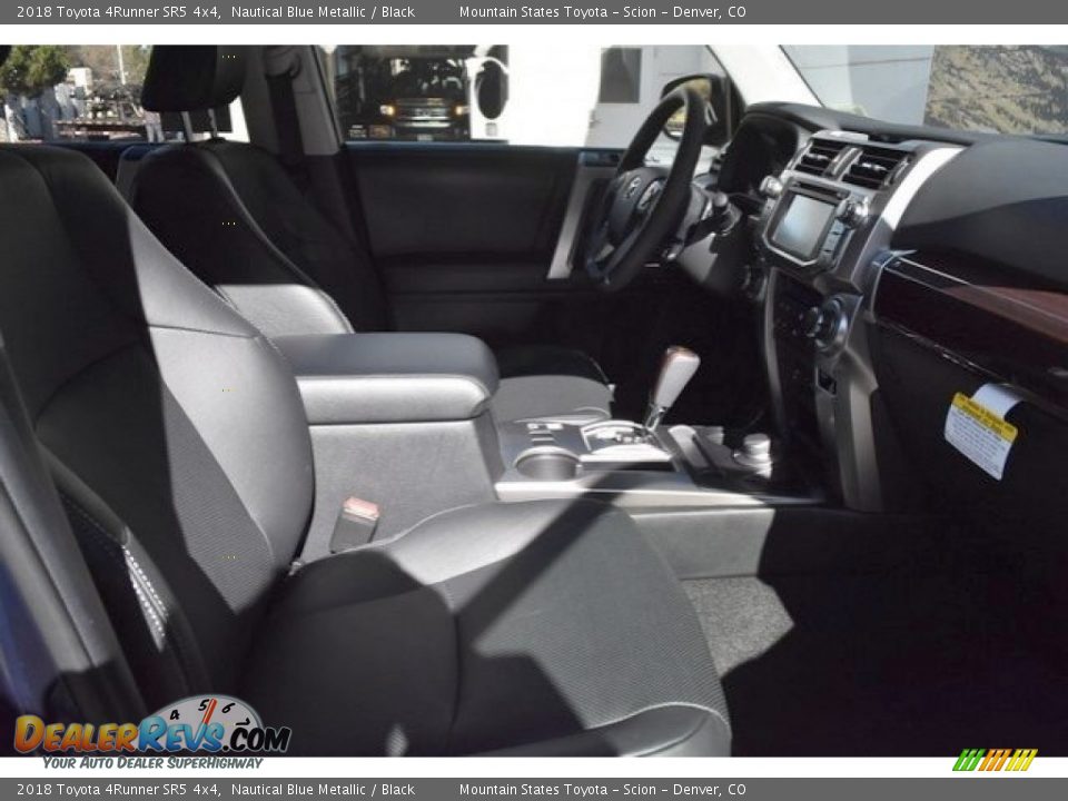 2018 Toyota 4Runner SR5 4x4 Nautical Blue Metallic / Black Photo #12