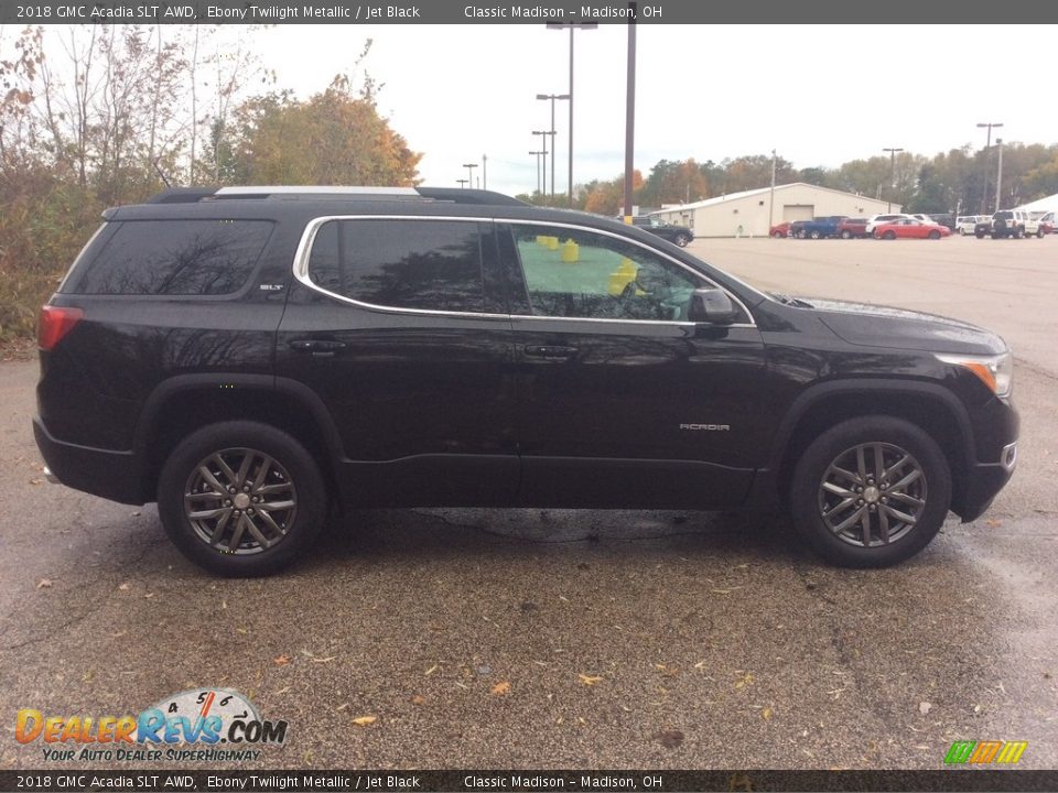 2018 GMC Acadia SLT AWD Ebony Twilight Metallic / Jet Black Photo #7