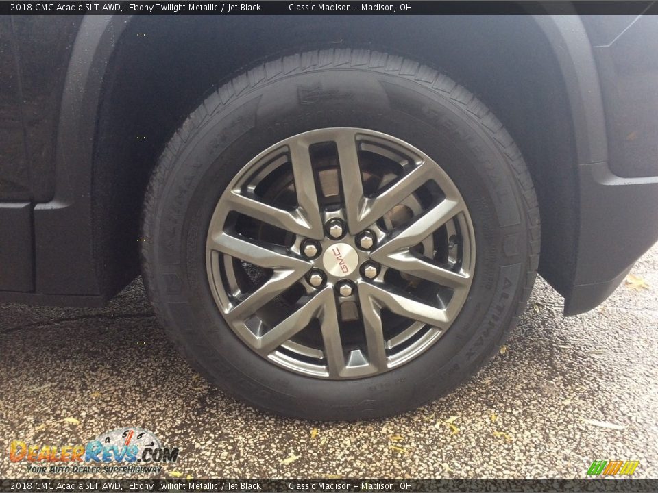 2018 GMC Acadia SLT AWD Ebony Twilight Metallic / Jet Black Photo #9
