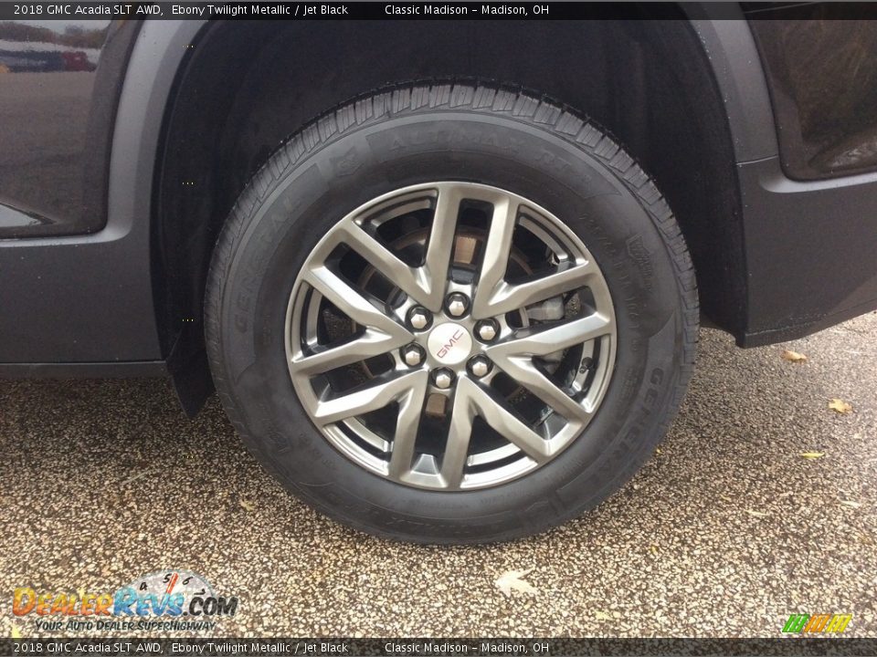 2018 GMC Acadia SLT AWD Ebony Twilight Metallic / Jet Black Photo #11