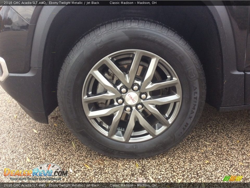 2018 GMC Acadia SLT AWD Ebony Twilight Metallic / Jet Black Photo #12