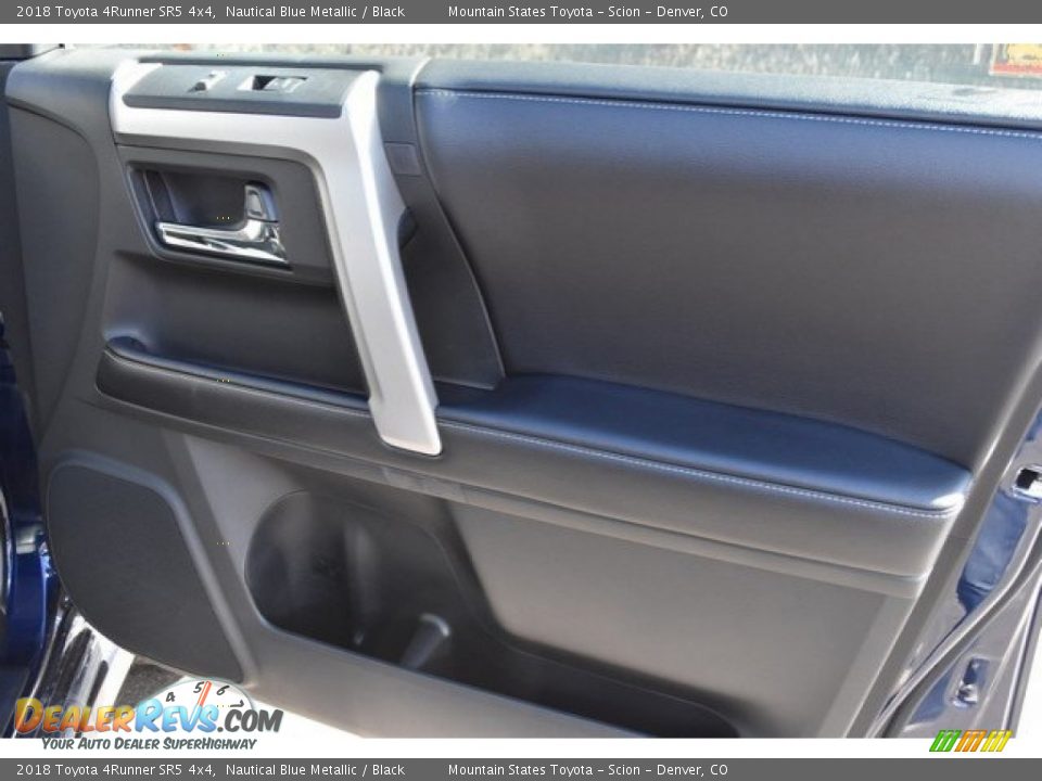 2018 Toyota 4Runner SR5 4x4 Nautical Blue Metallic / Black Photo #22