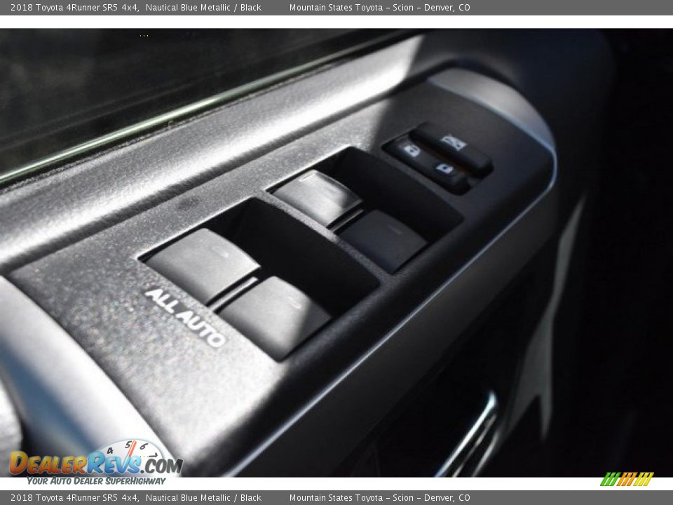 2018 Toyota 4Runner SR5 4x4 Nautical Blue Metallic / Black Photo #24