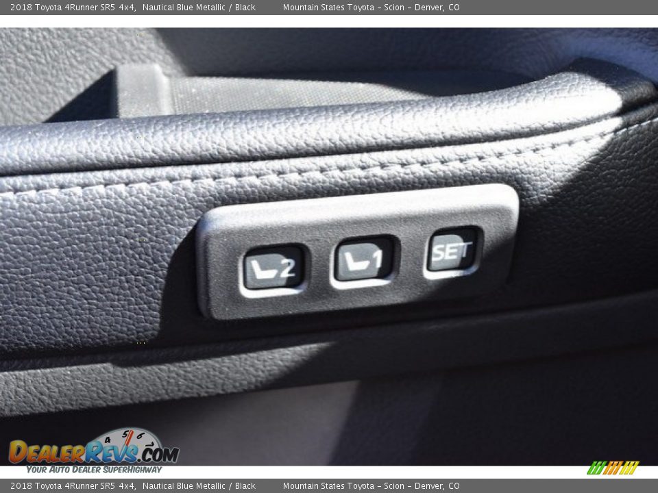 2018 Toyota 4Runner SR5 4x4 Nautical Blue Metallic / Black Photo #25