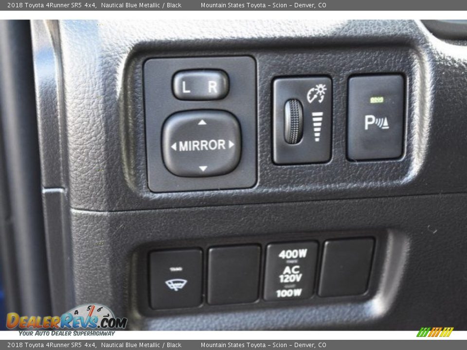 2018 Toyota 4Runner SR5 4x4 Nautical Blue Metallic / Black Photo #26