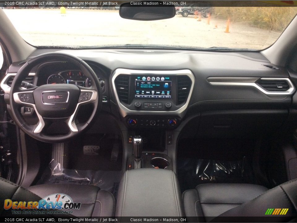 2018 GMC Acadia SLT AWD Ebony Twilight Metallic / Jet Black Photo #16