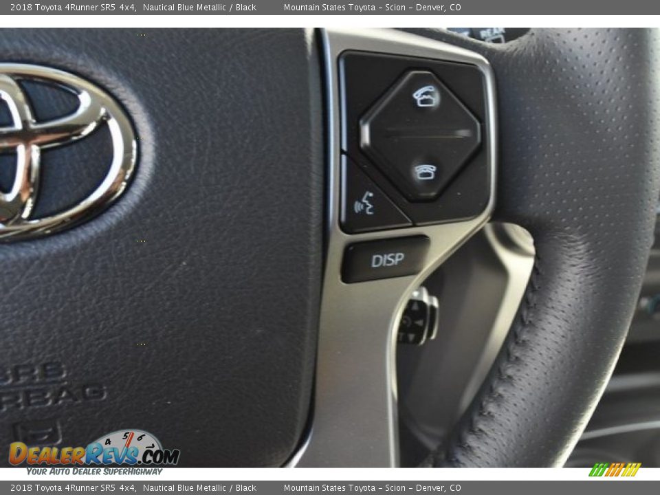 2018 Toyota 4Runner SR5 4x4 Nautical Blue Metallic / Black Photo #28