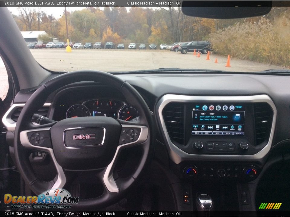 2018 GMC Acadia SLT AWD Ebony Twilight Metallic / Jet Black Photo #17