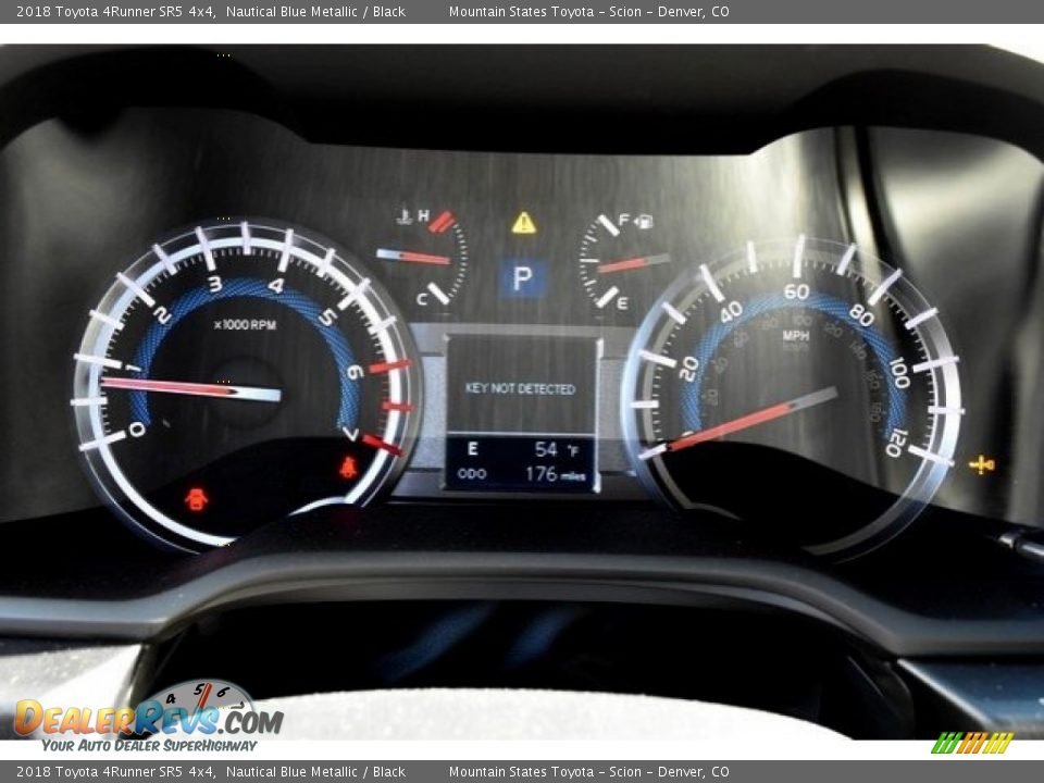 2018 Toyota 4Runner SR5 4x4 Nautical Blue Metallic / Black Photo #29