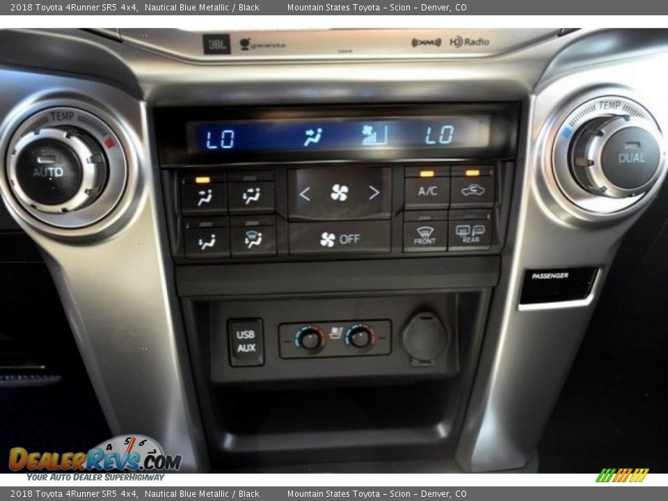 2018 Toyota 4Runner SR5 4x4 Nautical Blue Metallic / Black Photo #30