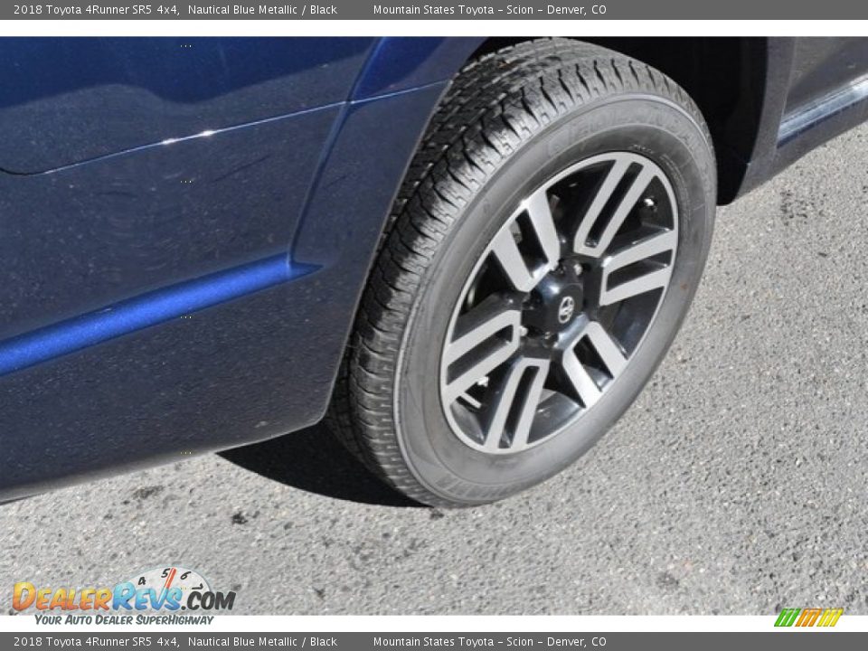 2018 Toyota 4Runner SR5 4x4 Nautical Blue Metallic / Black Photo #35