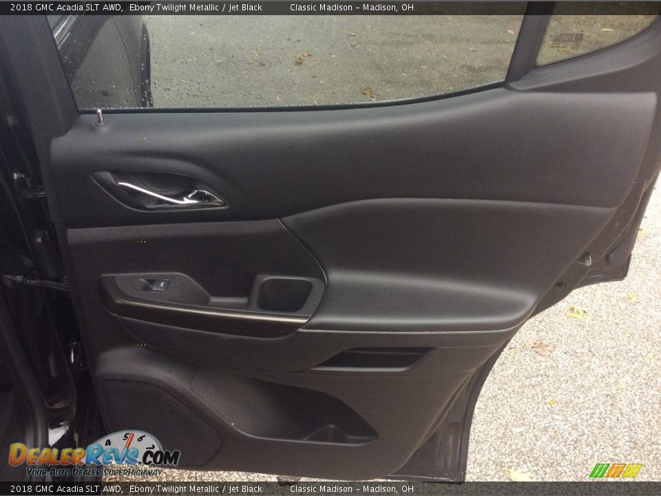 2018 GMC Acadia SLT AWD Ebony Twilight Metallic / Jet Black Photo #23