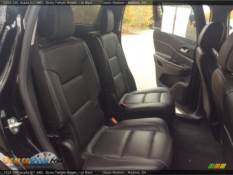 2018 GMC Acadia SLT AWD Ebony Twilight Metallic / Jet Black Photo #24