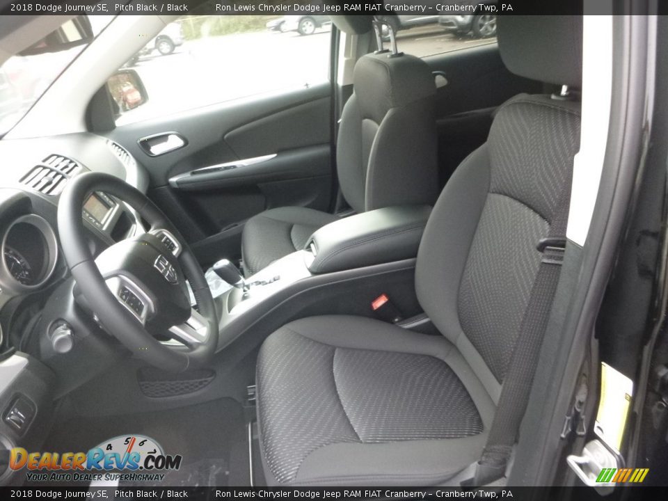 2018 Dodge Journey SE Pitch Black / Black Photo #13