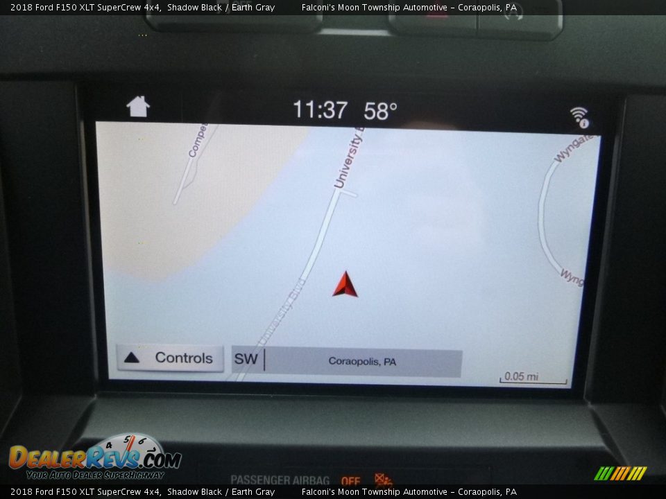 2018 Ford F150 XLT SuperCrew 4x4 Shadow Black / Earth Gray Photo #13