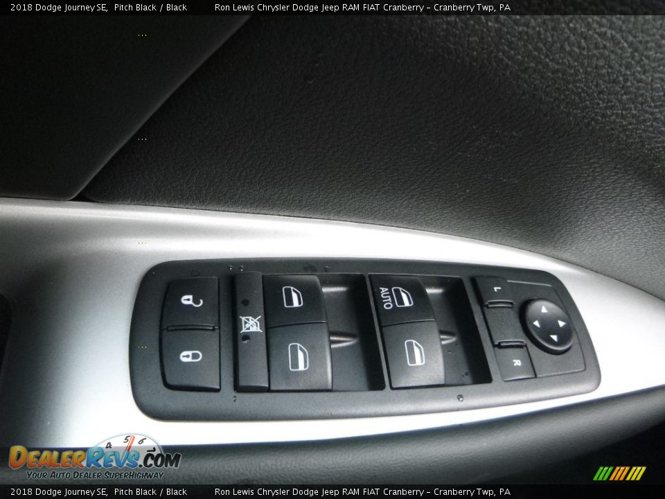 2018 Dodge Journey SE Pitch Black / Black Photo #20
