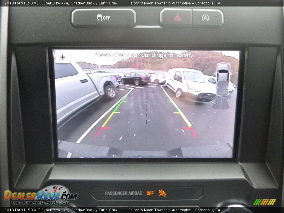 2018 Ford F150 XLT SuperCrew 4x4 Shadow Black / Earth Gray Photo #15