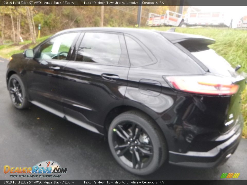 2019 Ford Edge ST AWD Agate Black / Ebony Photo #4