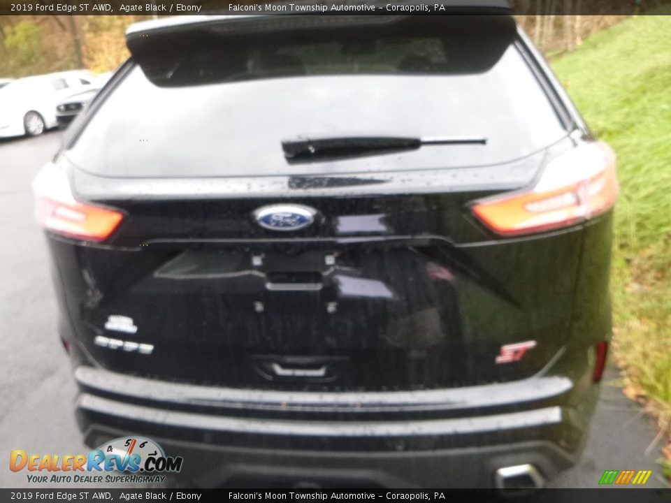 2019 Ford Edge ST AWD Agate Black / Ebony Photo #5